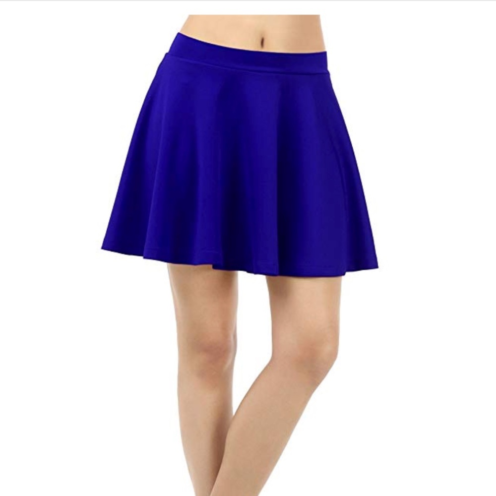 TWINTH Stretchy Flared Casual Mini Skirt - Picture 3 of 4